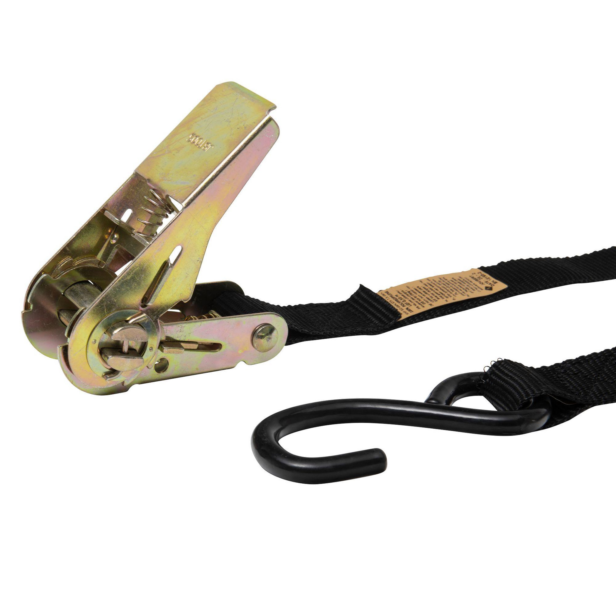 Voir la diapositive 3 : WERKAPRO Sangle avec cliquet 2 crochets 5m x 25mm werka pro