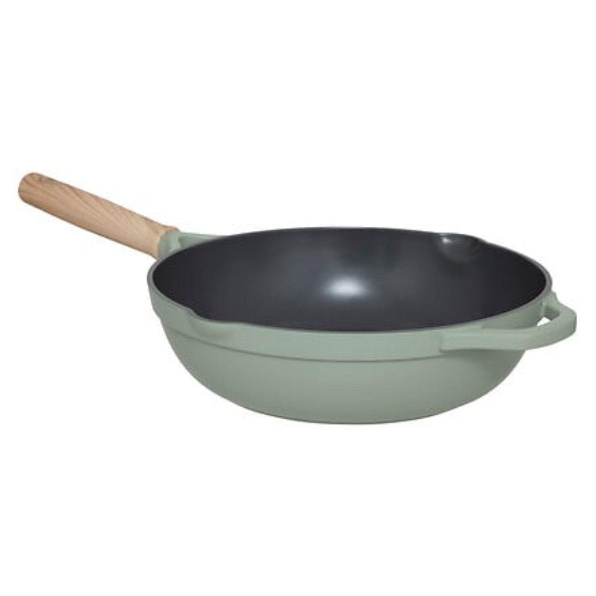 Voir la diapositive 4 : FIVE Sauteuse en fonte d'aluminium horizon - diam. 28 cm - vert