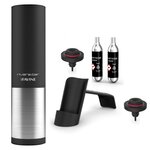 Riviera & Bar Coffret 2 bouchons pour vin + 2 cartouches d'argon - bvg350