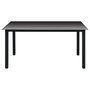 Voir la diapositive 4 : VIDAXL Ensemble a manger de jardin 7 pcs noir