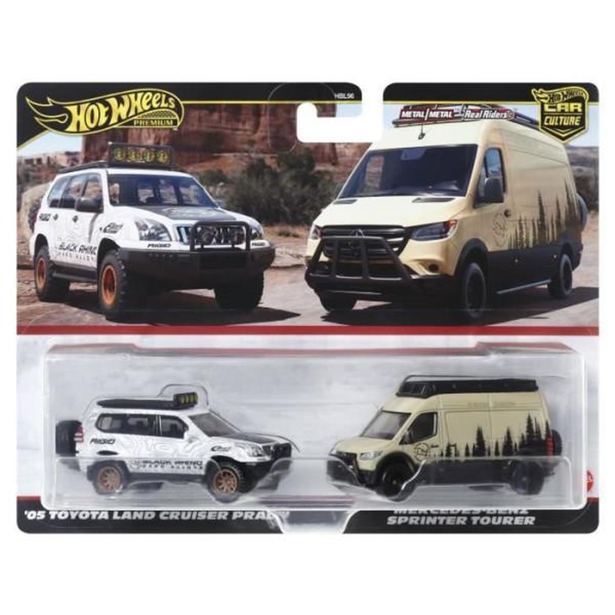 Voir la diapositive 3 : Hot Wheels Hot wheels-car culture-coffret premium 2 véhicules hbl96