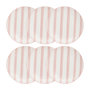 Voir la diapositive 1 : SECRET DE GOURMET Lot de 6 Assiettes à Dessert  Charlie  19cm Rose
