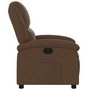 Voir la diapositive 4 : VIDAXL Fauteuil inclinable Marron Tissu