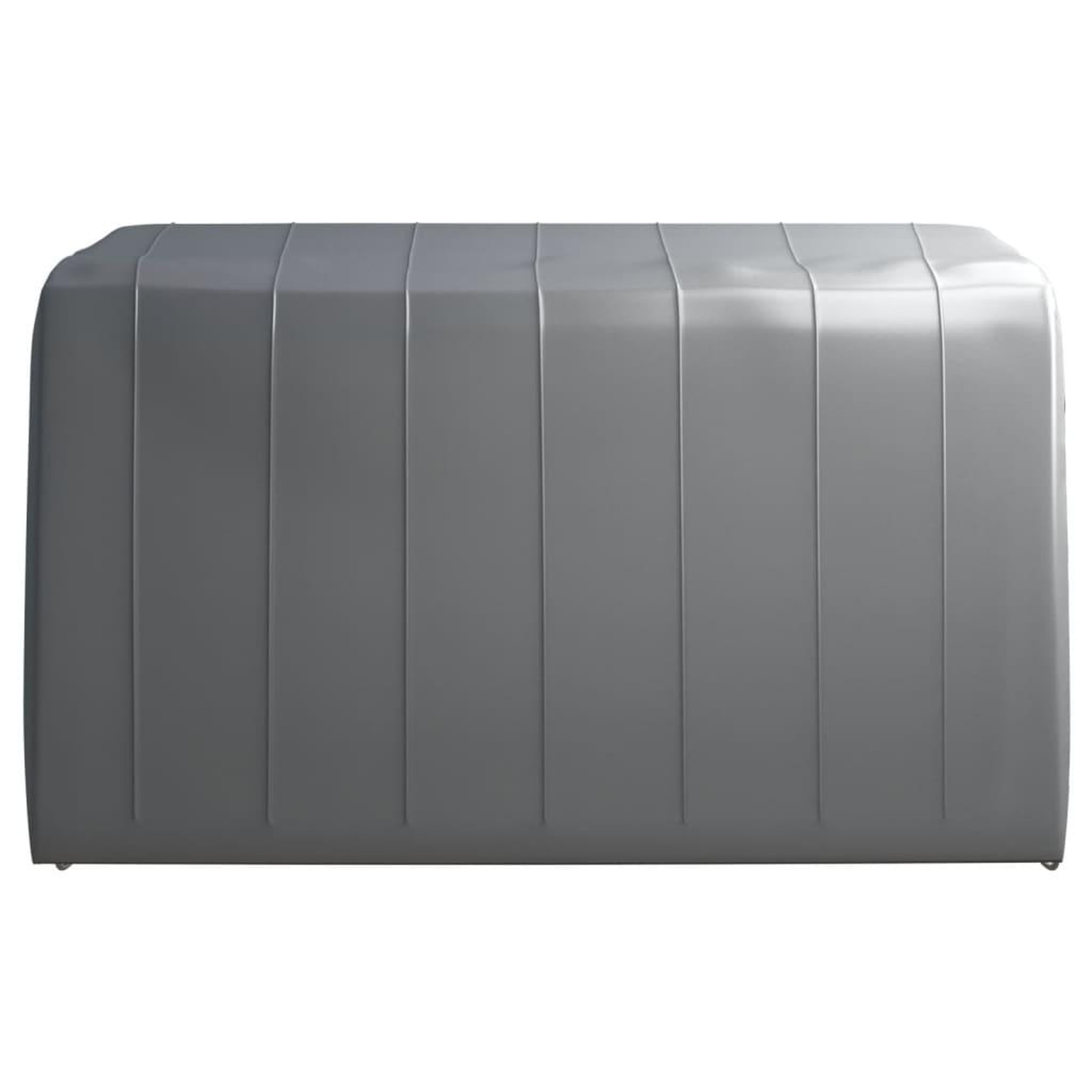 Voir la diapositive 3 : VIDAXL Tente de rangement 370x370 cm Acier Gris