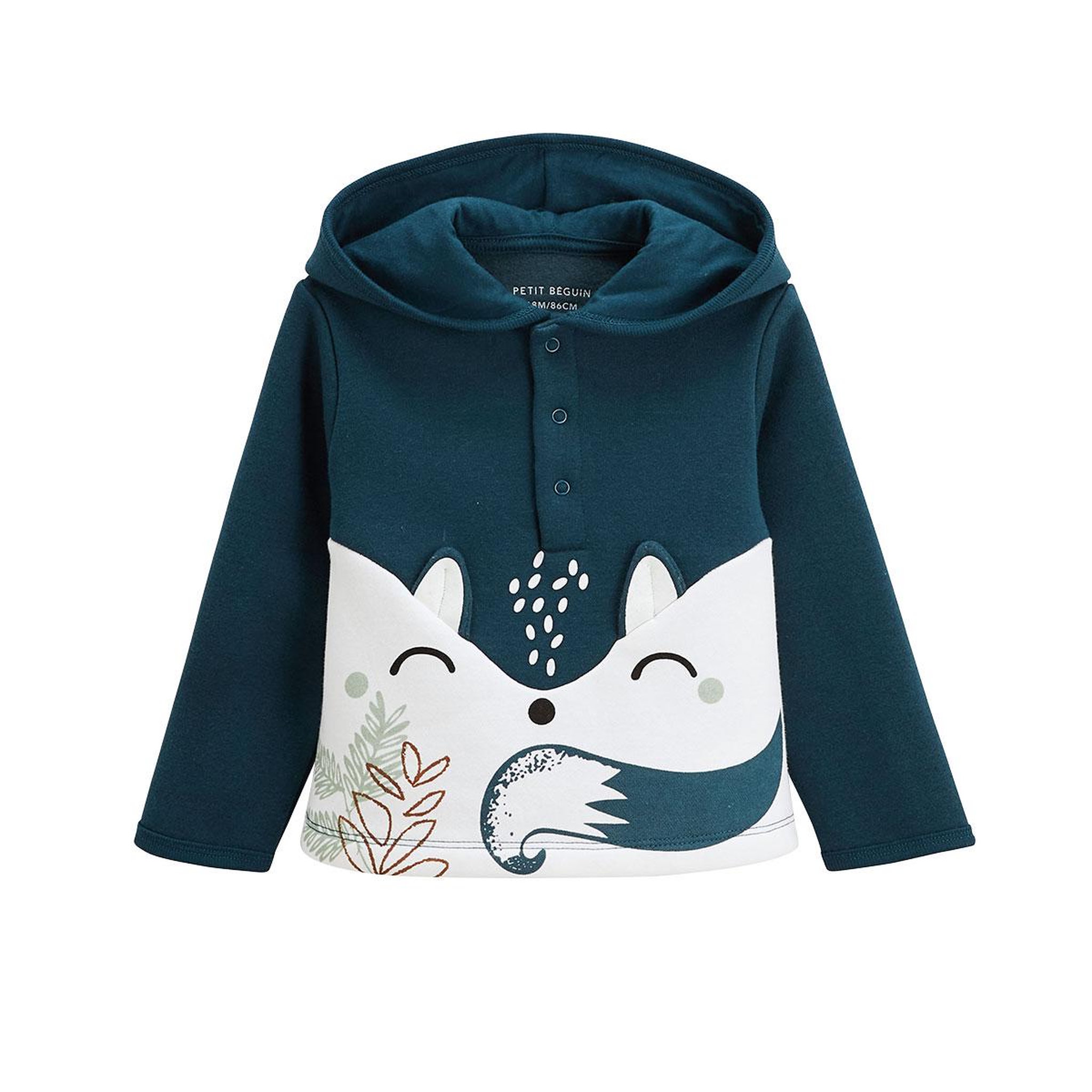 Voir la diapositive 2 : Petit Béguin Ensemble bébé sweat-shirt et pantalon en molleton Bivouac