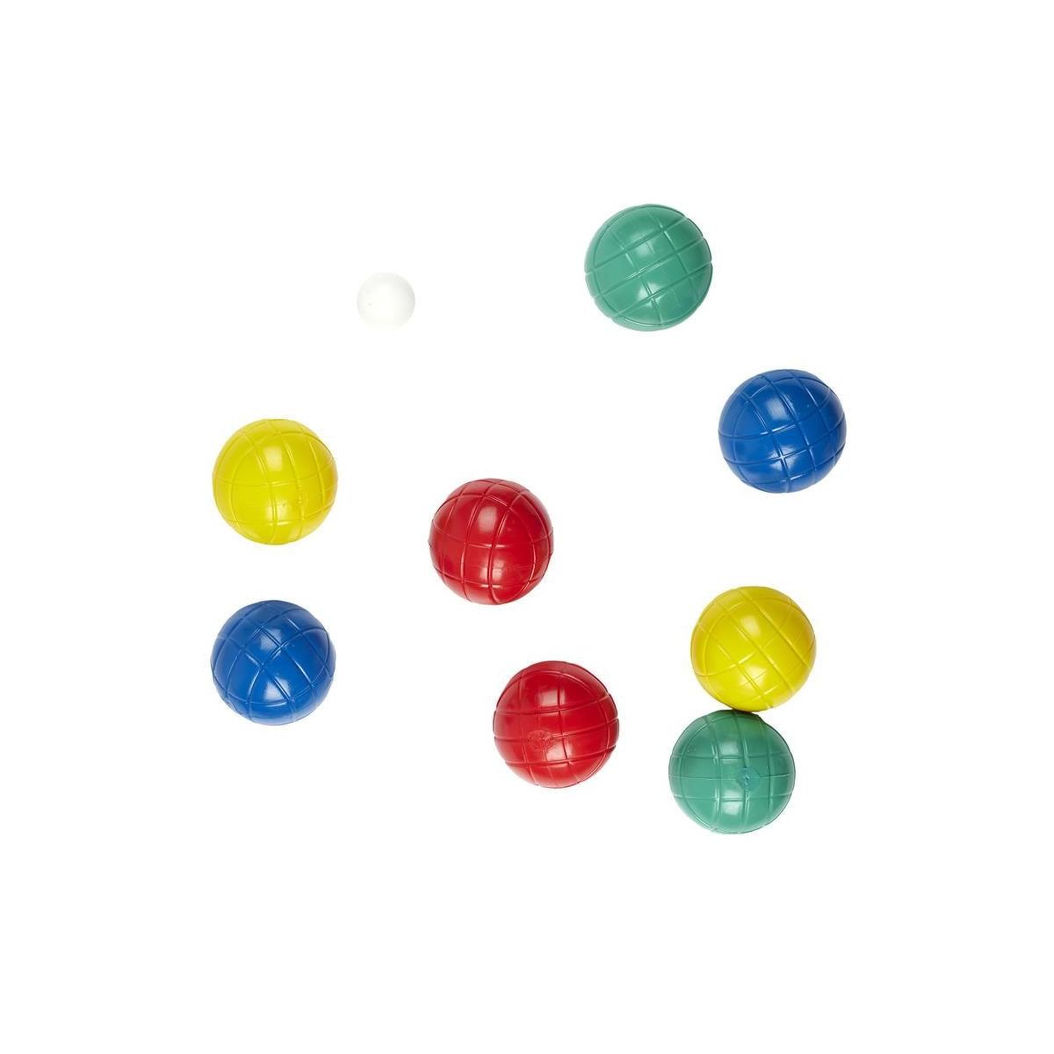 Voir la diapositive 2 : Jeux 2 momes Jeu de Pétanque  8 Boules  28cm Multicolore