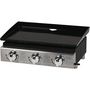 Voir la diapositive 1 : Habitat et Jardin Plancha  Presto 3  - 3 Brûleurs - 7.5kW - Gris