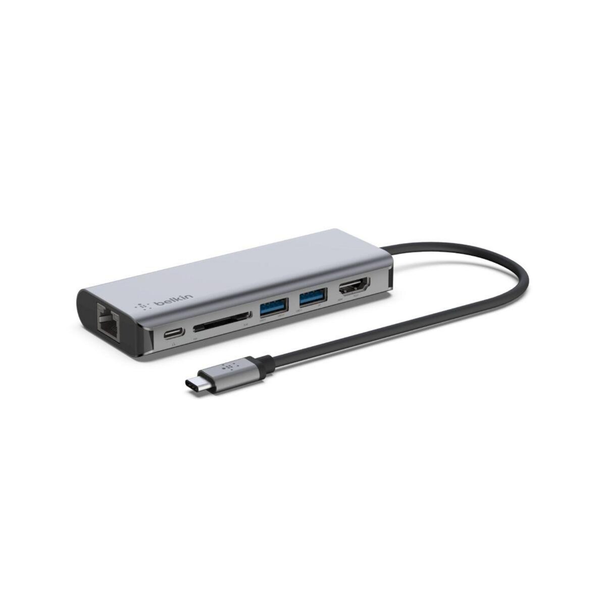 Belkin Hub USB C USB-C /multiports 6 en 1 pas cher 
