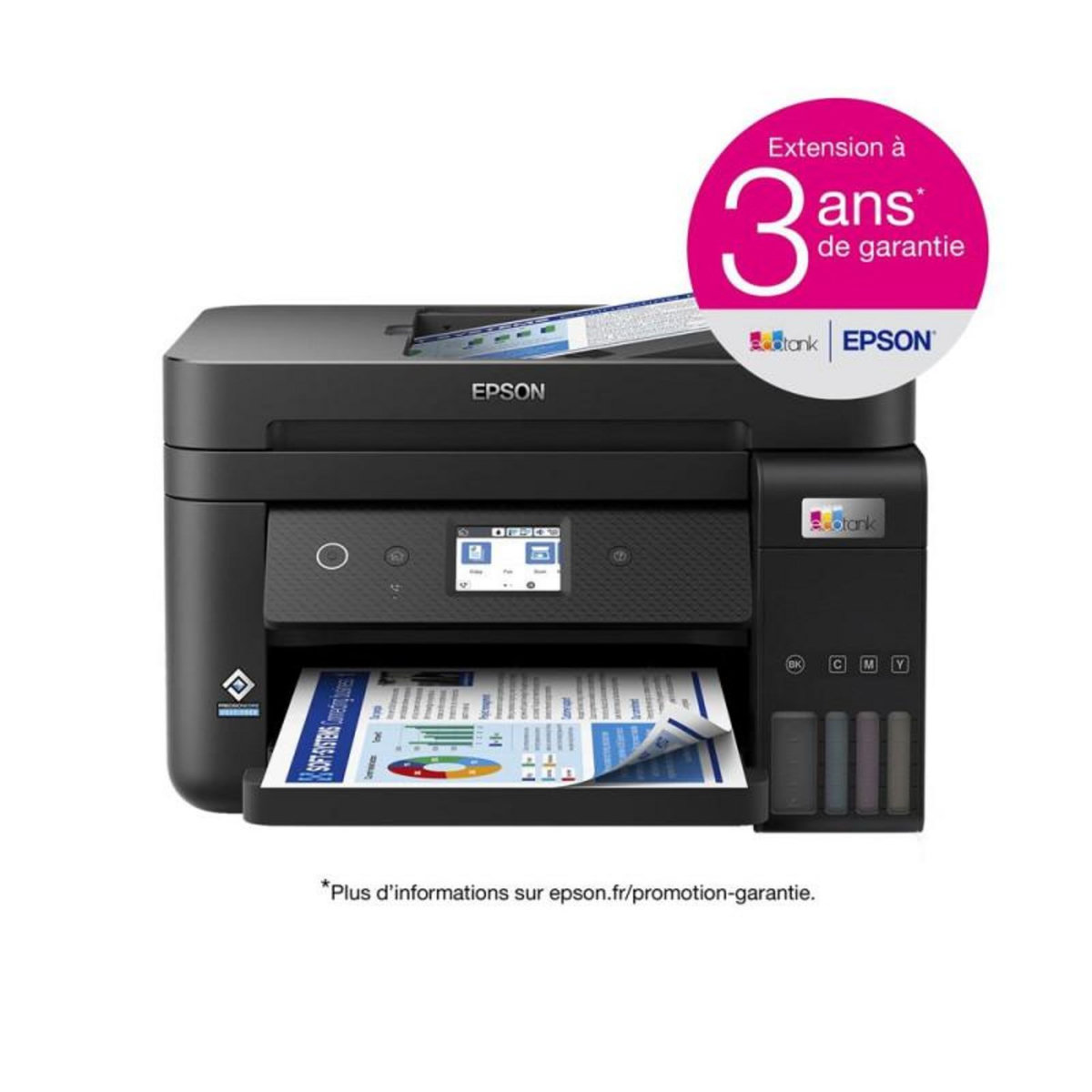 Epson Imprimante multifonction Epson Ecotank ET 4850 Noir