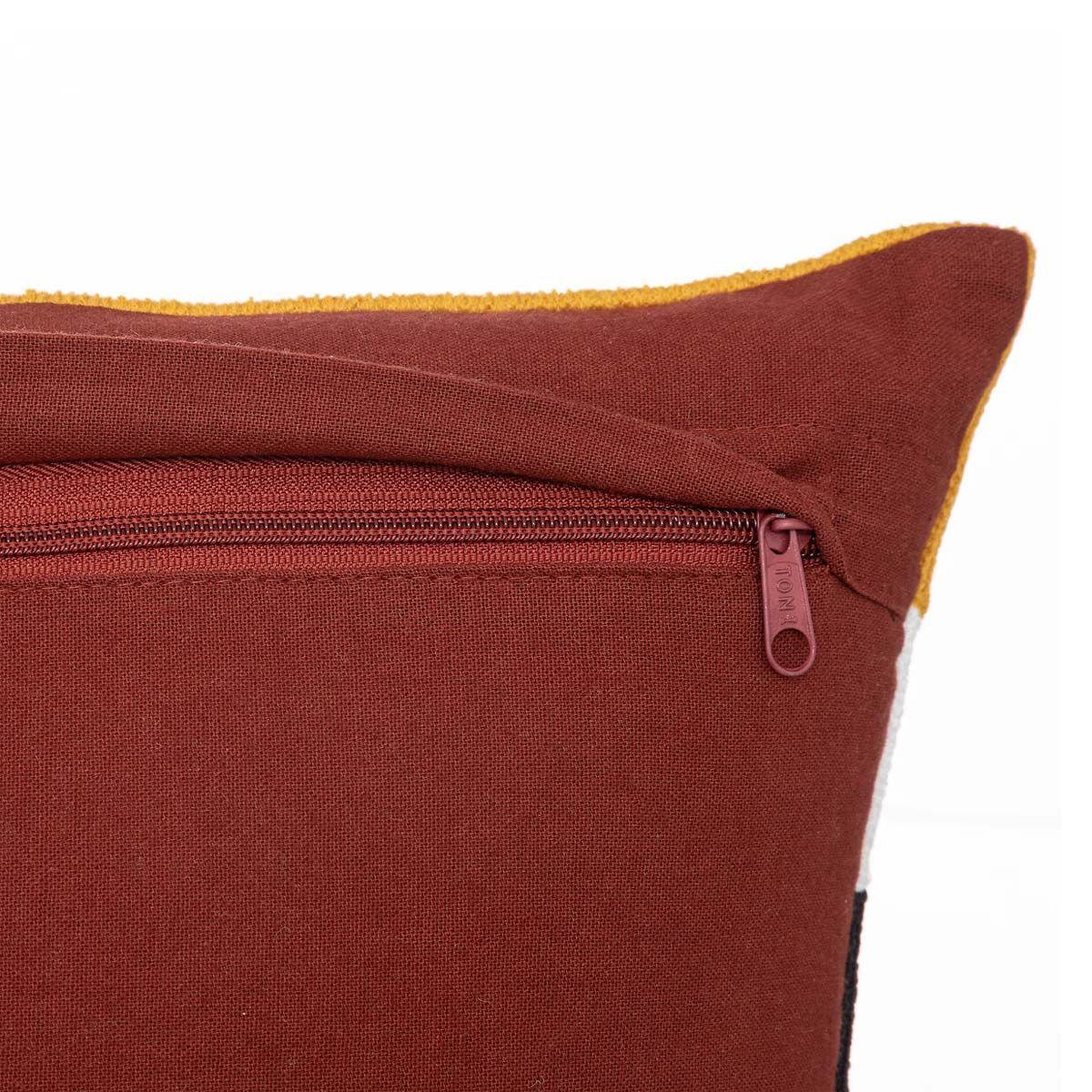 Voir la diapositive 2 : ATMOSPHERA Coussin déco imprimé  hary  30x50cm multicolore