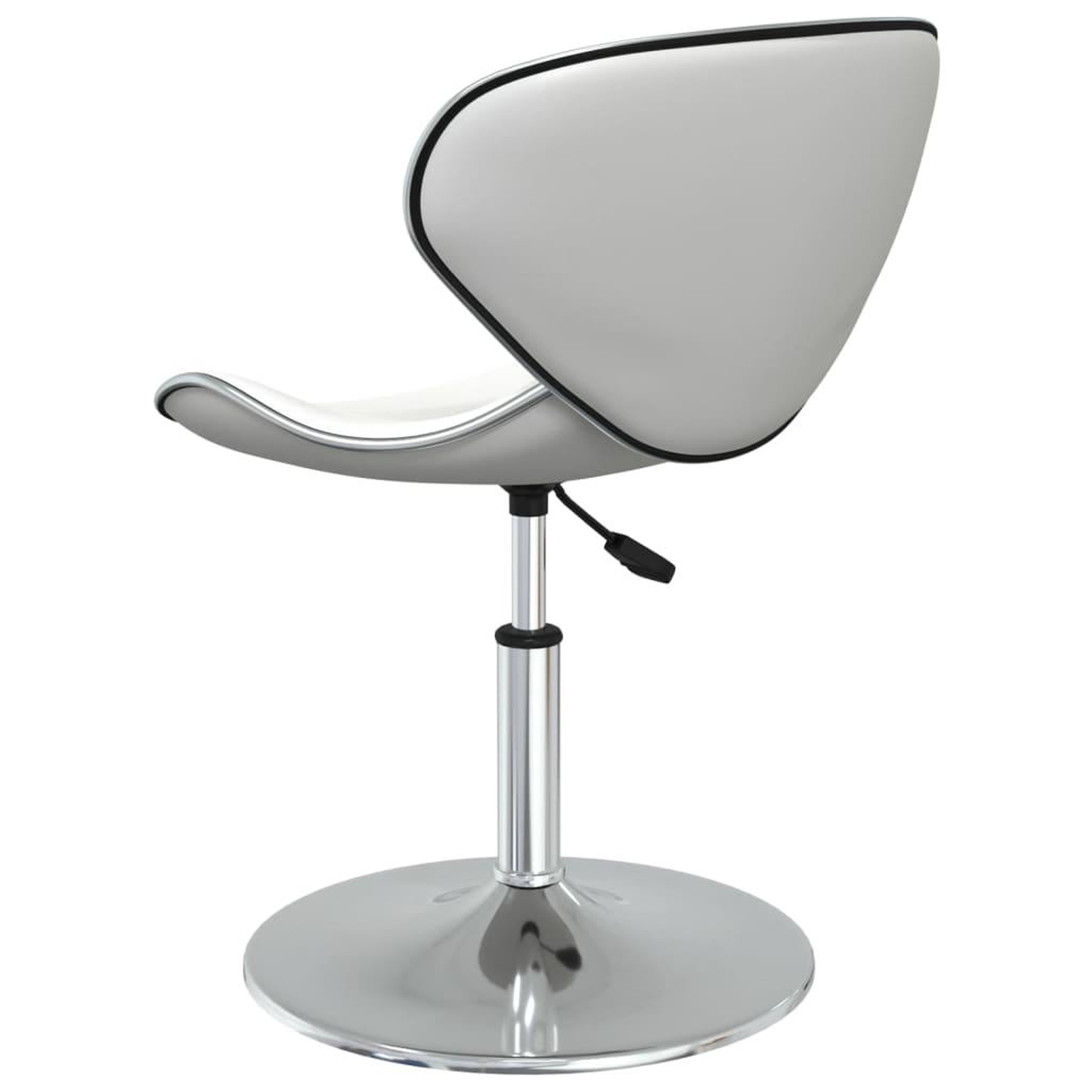 Voir la diapositive 5 : VIDAXL Chaises a manger lot de 4 blanc similicuir
