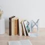Voir la diapositive 6 : Paris Prix Serre-Livre Extensible  Books  9-46cm Blanc