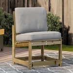 VIDAXL Chaise de jardin 50,5x55x77 cm bois de pin impregne