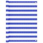 Voir la diapositive 1 : VIDAXL Ecran de balcon Bleu et blanc 120x400 cm PEHD
