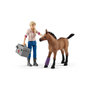 Voir la diapositive 3 : Schleich Schleich - Visite du vétérinaire pour la jument et le poulain - 42486