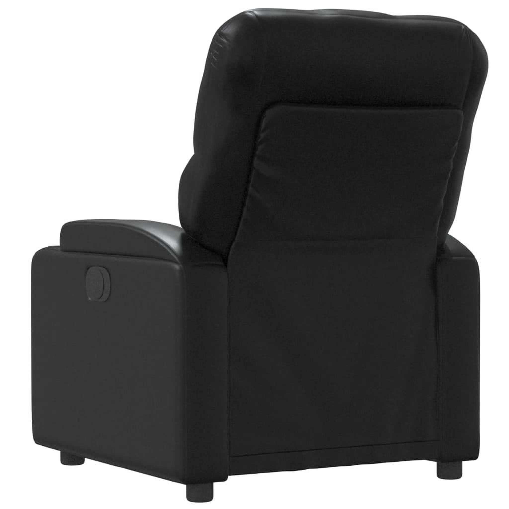 Voir la diapositive 3 : VIDAXL Fauteuil inclinable Noir Similicuir