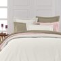 Voir la diapositive 3 : Sensei Maison Taie de traversin en percale de coton SOFT PERCALE - 45x185 cm