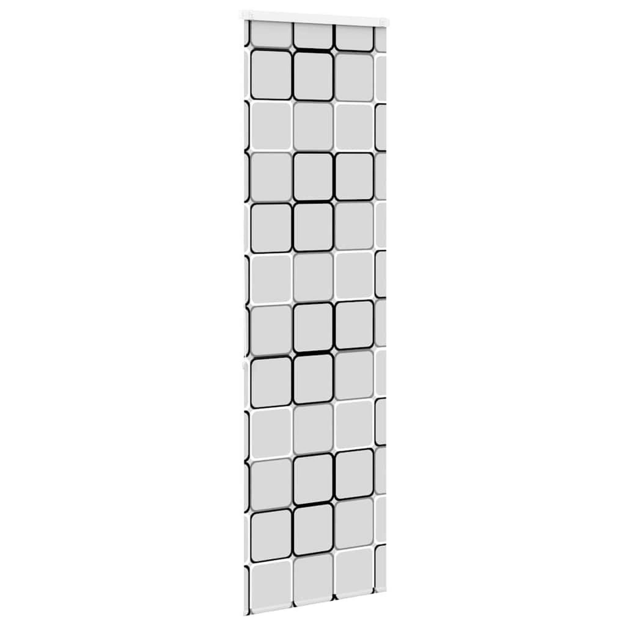 Voir la diapositive 4 : VIDAXL Store enrouleur de douche avec cassette largeur du tissu 76 cm