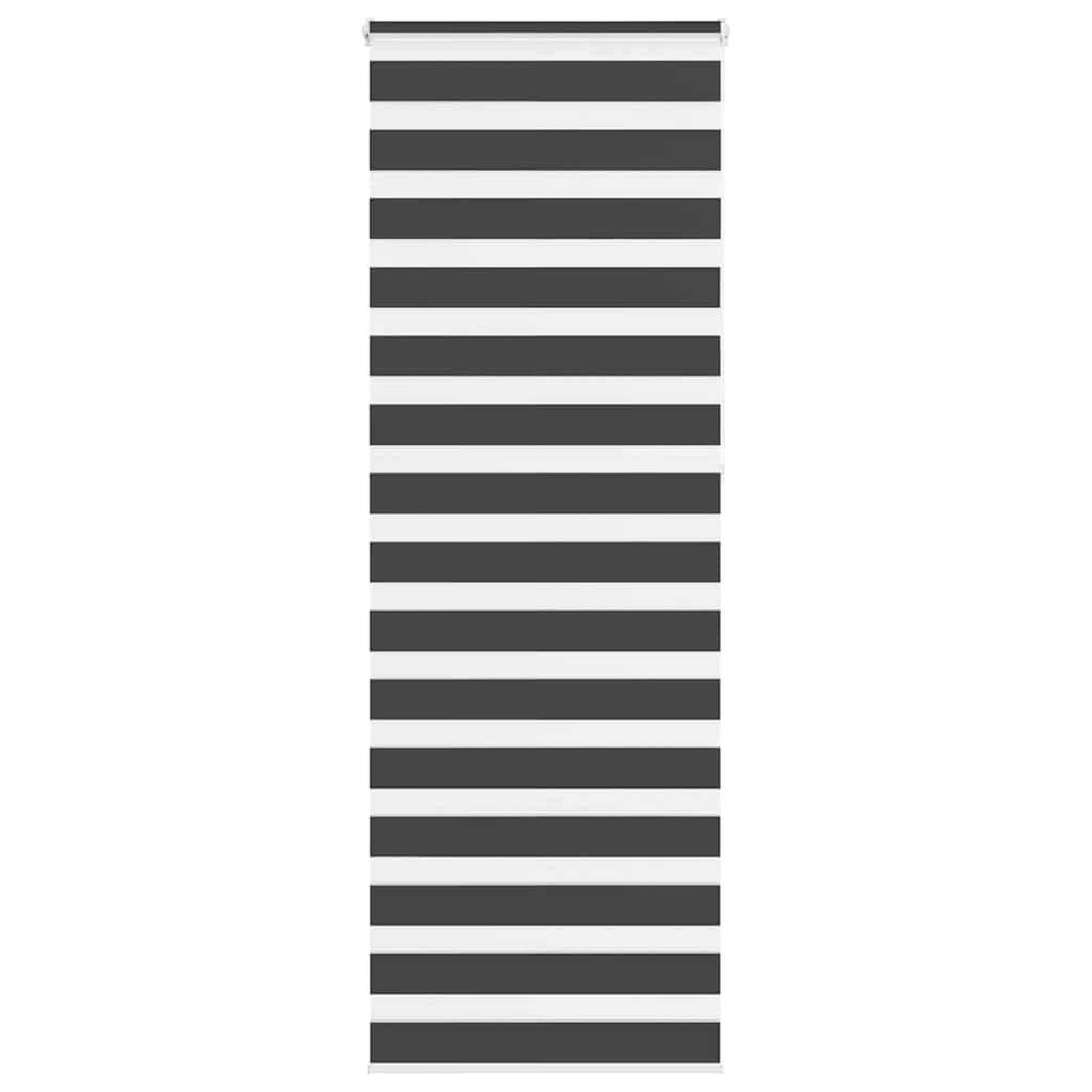 VIDAXL Store zebre noir 90x200 cm largeur du tissu 85,9 cm polyester
