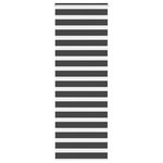 VIDAXL Store zebre noir 90x200 cm largeur du tissu 85,9 cm polyester