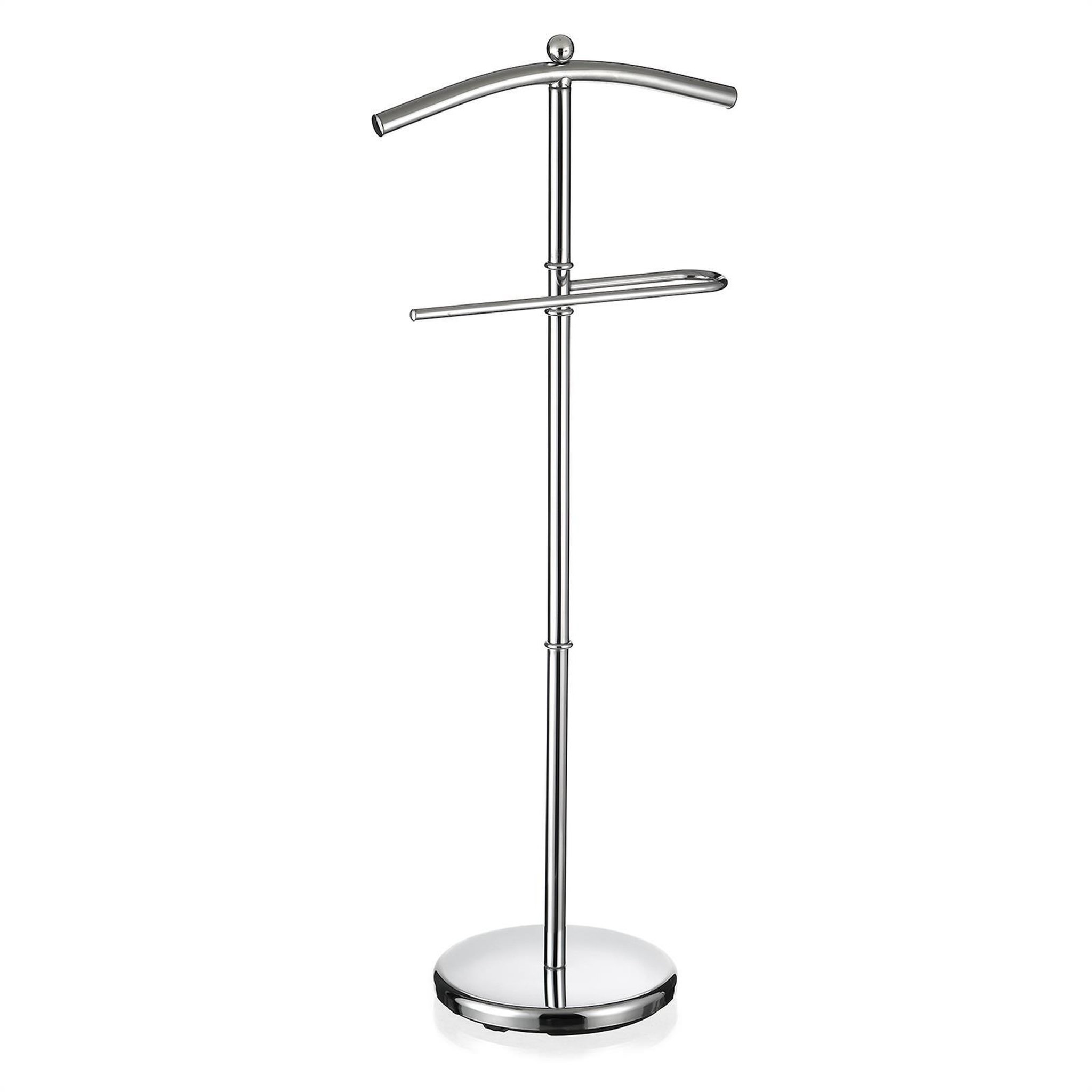 IDIMEX Valet de chambre JÖRG, en métal. Coloris disponibles : Gris