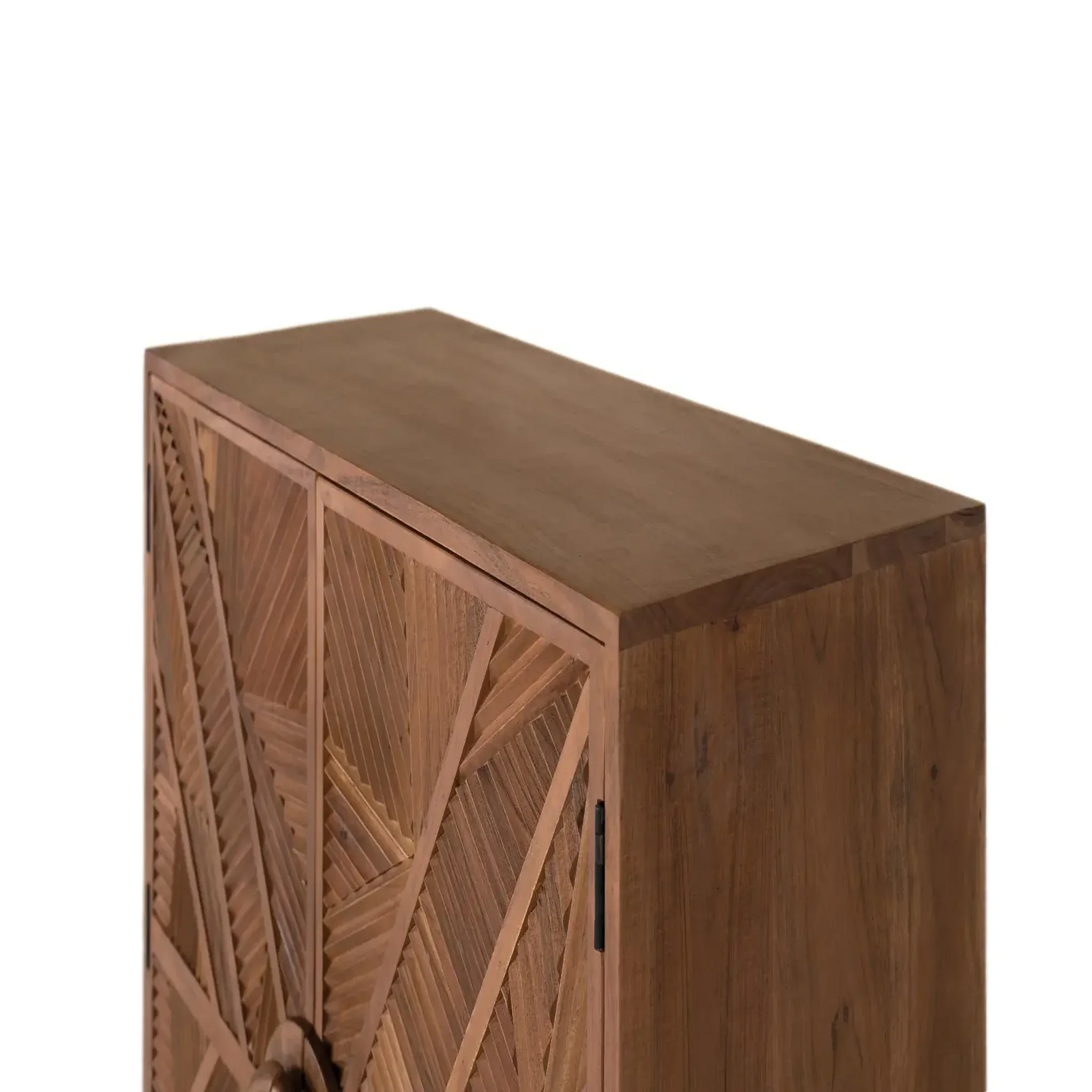 Voir la diapositive 2 : GINER Y COLOMER SL Buffet en bois de manguier 90cm style ethnique moderne