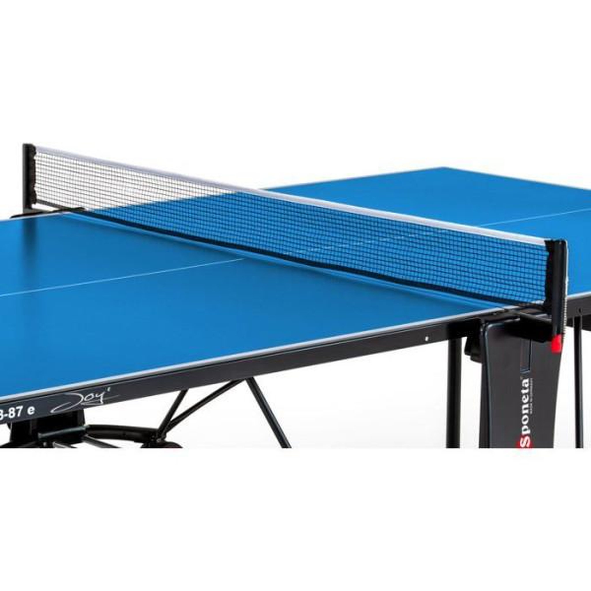 Voir la diapositive 3 : Table tennis de table - SPONETA - S3-87e - Pliable - Usage extérieur - Filet + rangements + roues multi-directionnelles - Bleu/