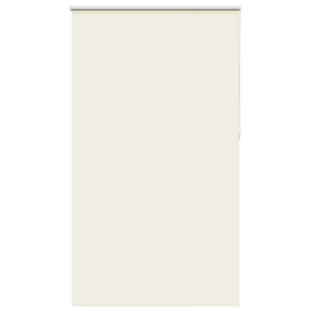 VIDAXL Store enrouleur occultant blanc casse 140x210 cm largeur tissu