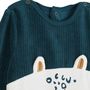 Voir la diapositive 3 : Petit Béguin Pyjama bébé en velours Borneo