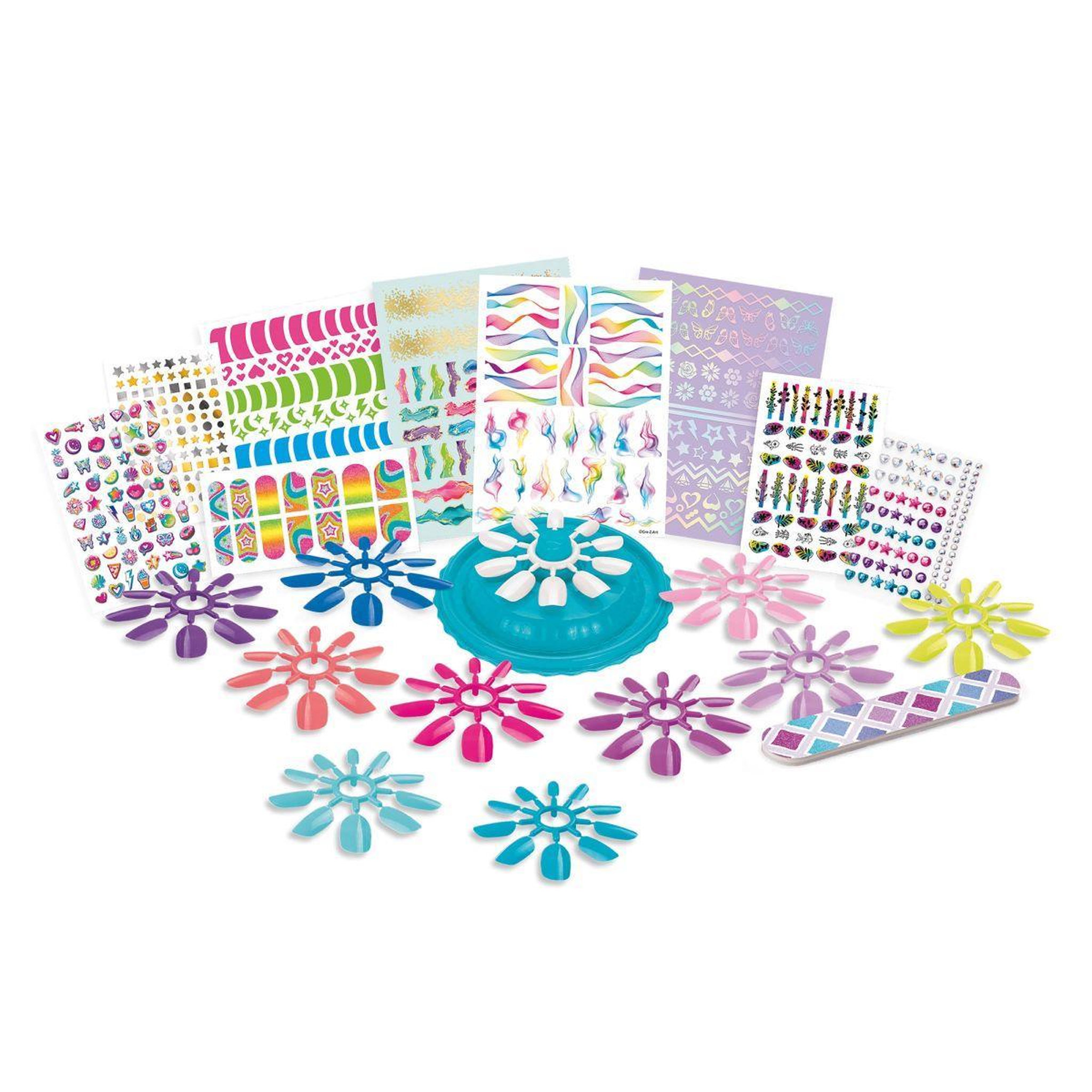 Voir la diapositive 2 : Lexibook Kit de Nail Art Stylé