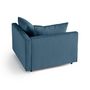 Voir la diapositive 6 : LISA DESIGN Edinburg - module d'assise d'angle droit - en velours côtelé
