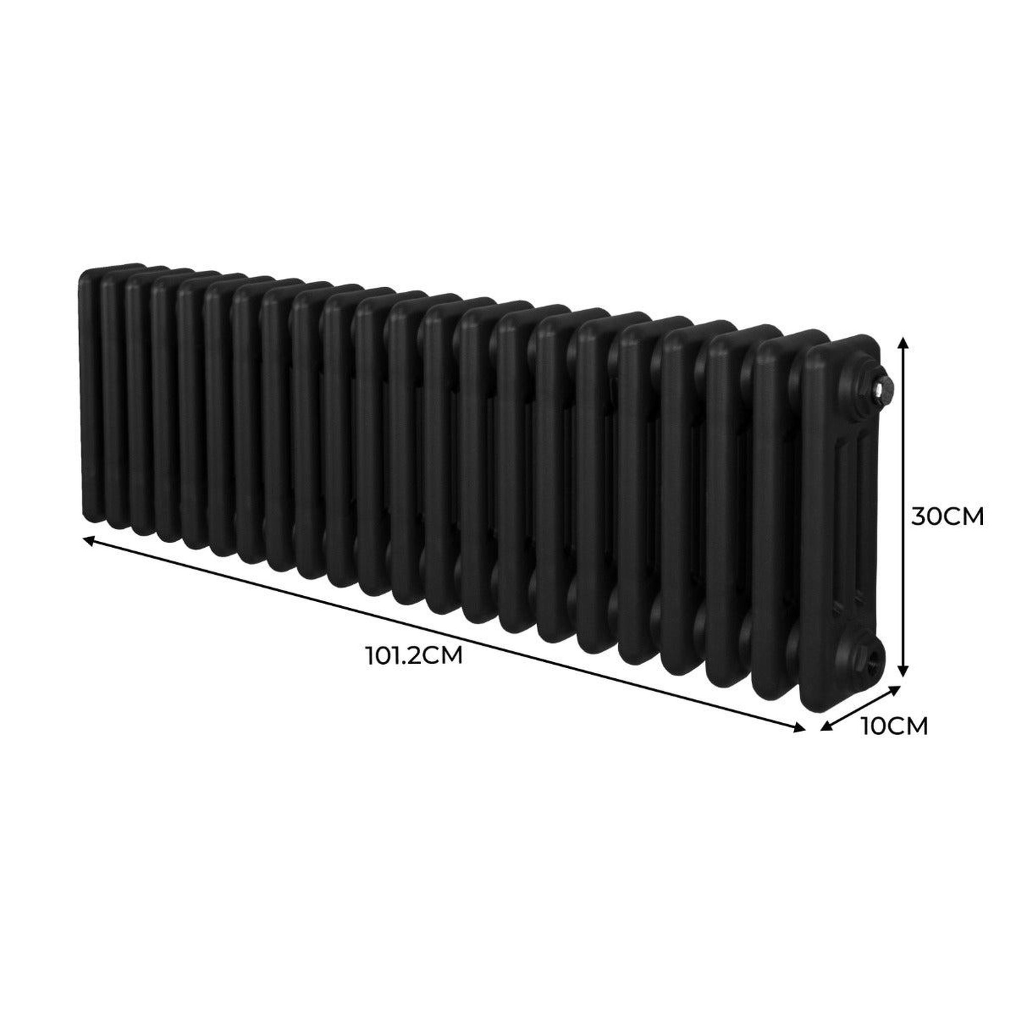 Voir la diapositive 5 : MONSTERSHOP Radiateur traditionnel à 3 colonnes – 300 x 1012 mm