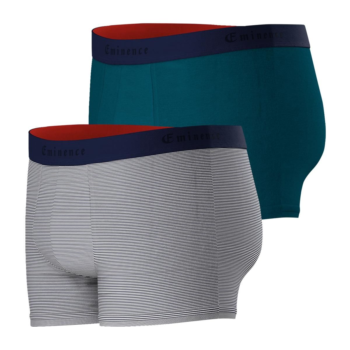 Eminence Lot de 2 boxers homme Fait en France
