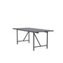 Voir la diapositive 5 : Paris Prix Table à Manger Design  Astrid  200cm Noir