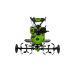 VITO Garden Motobineuse Diesel Moteur 4T 7 CV 246 cm3 Motoculteur avec fraises et butteur Démarrage électrique VITO