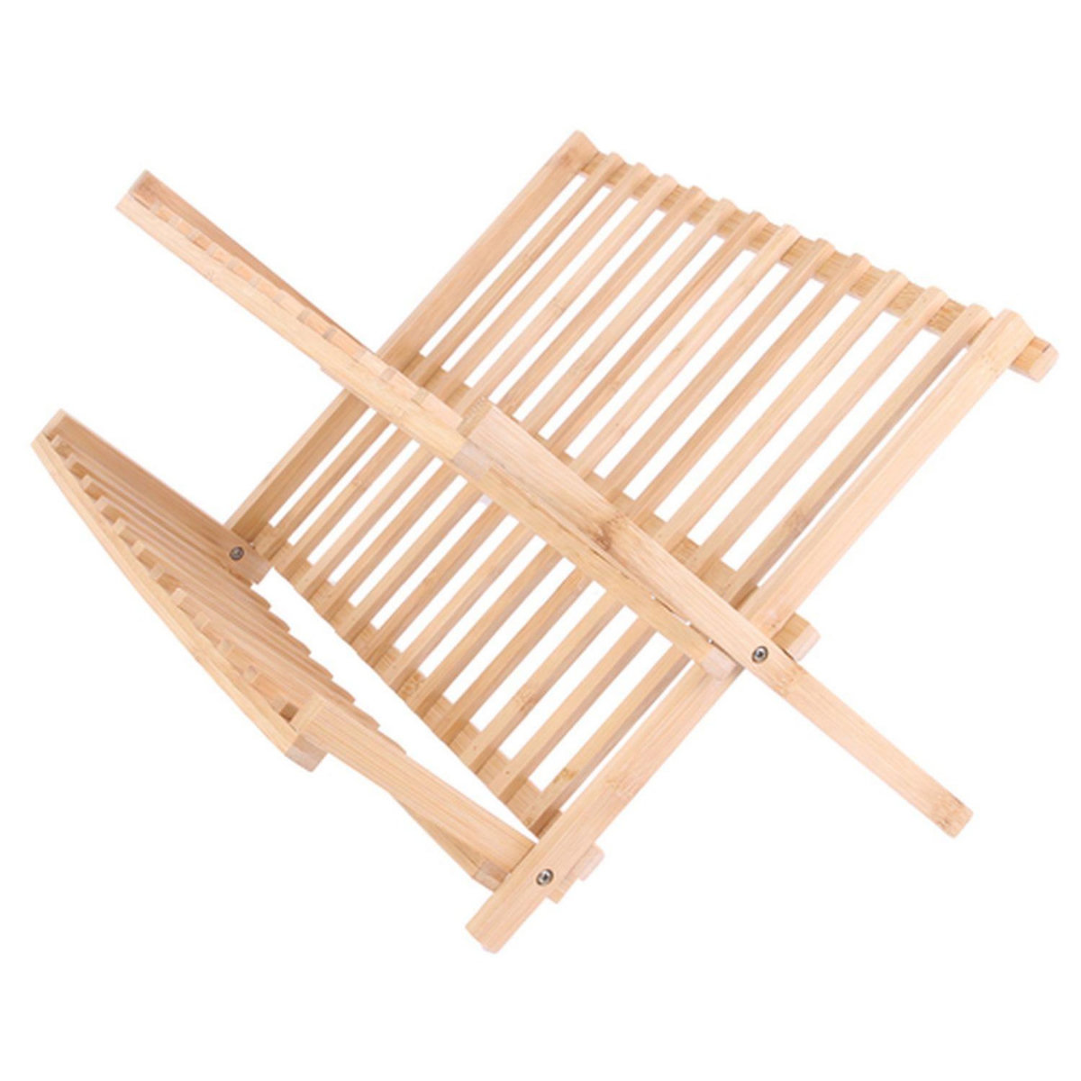 The Home Deco Factory Egouttoir à vaisselle en bambou Cook - Beige