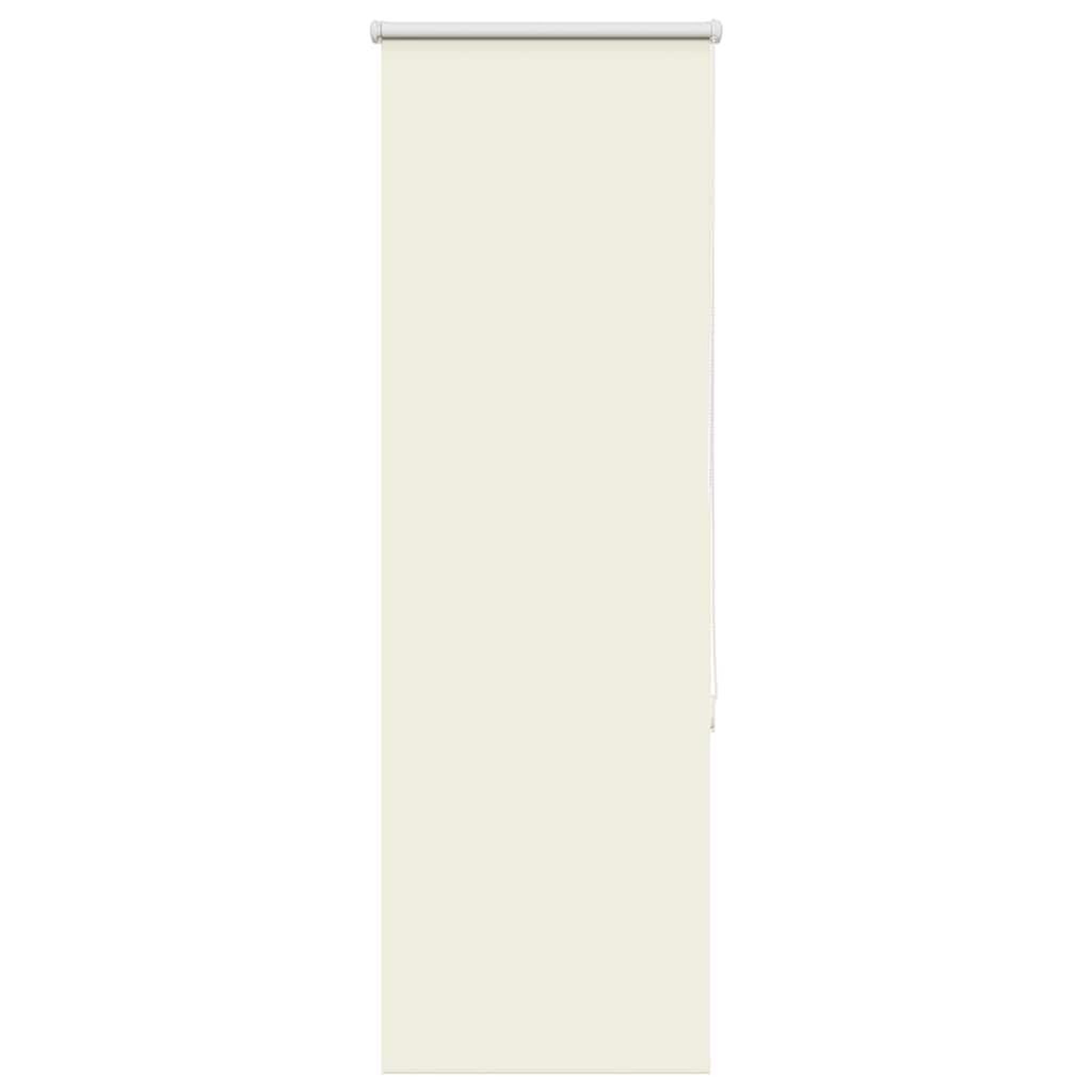 VIDAXL Store enrouleur occultant blanc casse 50x175cm largeur du tissu