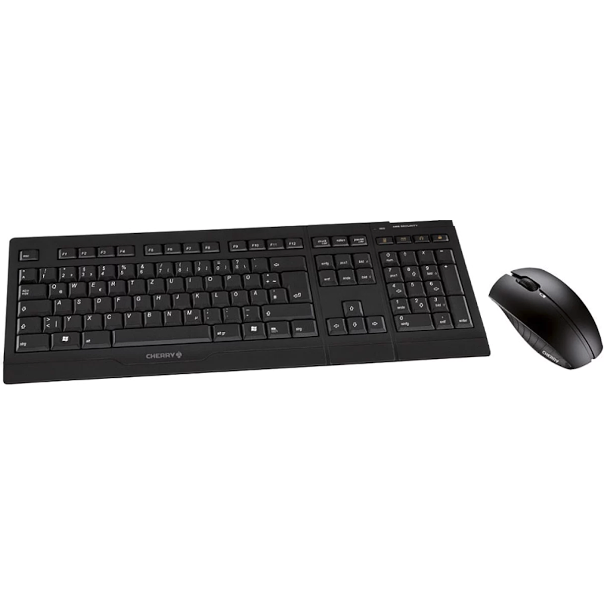 Cherry CHERRY B.UNLIMITED 3.0 Ensemble Clavier & Souris sans fil, rechargeable, noir, USB, AZERTY - FR