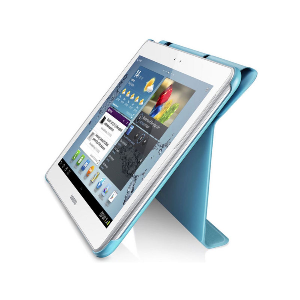SAMSUNG housse pour tablette Etui Rabat Bleu