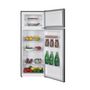 Voir la diapositive 3 : Indesit Réfrigérateur combiné 55cm 206l inox - I55T0412X