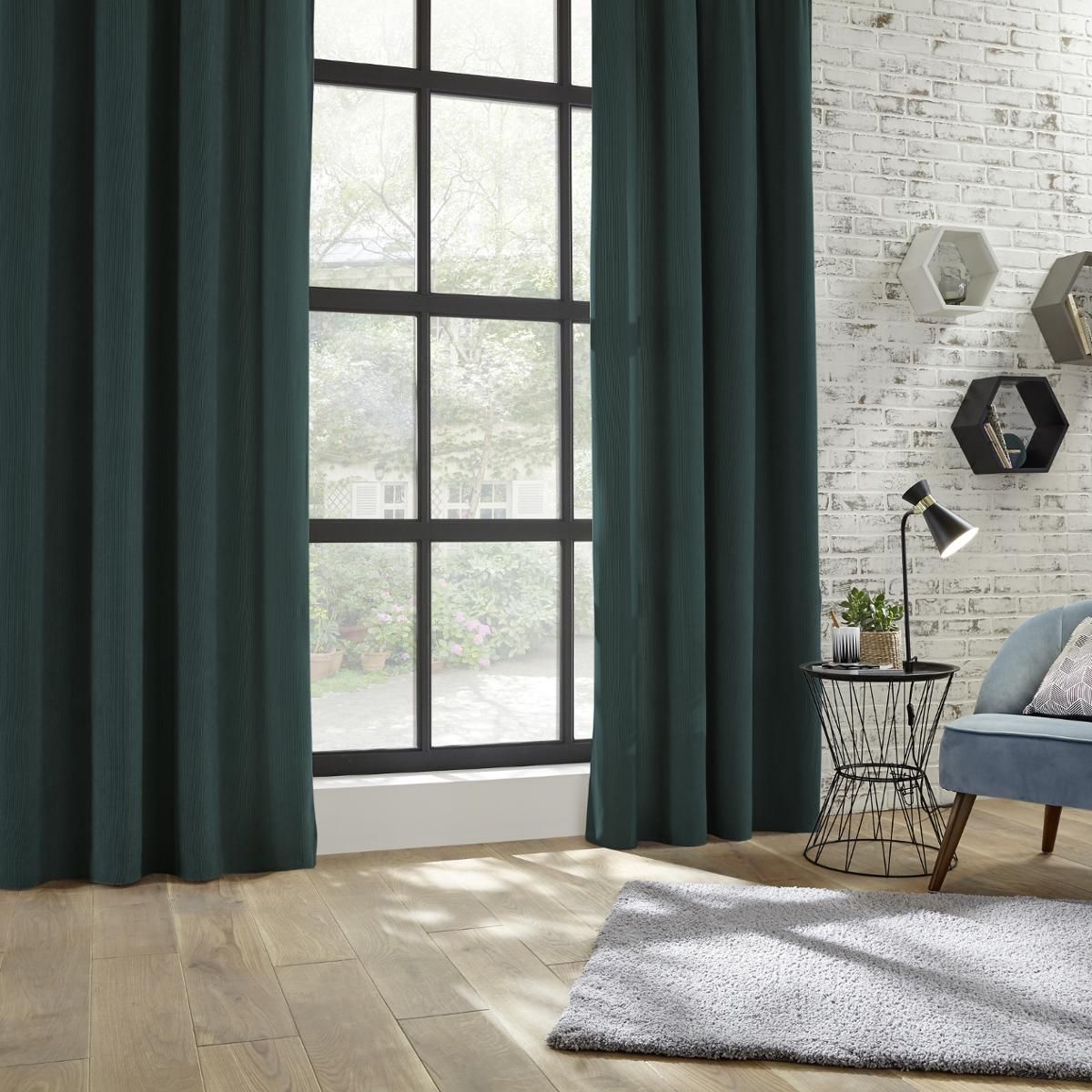 ATMOSPHERA Rideau tamisant à oeillets COTELE