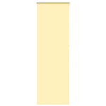 VIDAXL Store enrouleur occultant jaune largeur du tissu 75,7 cm