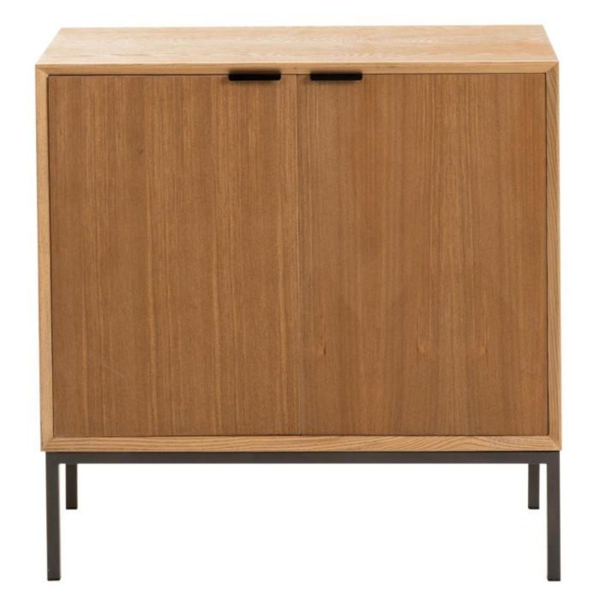 Paris Prix Buffet 2 Portes en Bois  Dresa  80cm Naturel