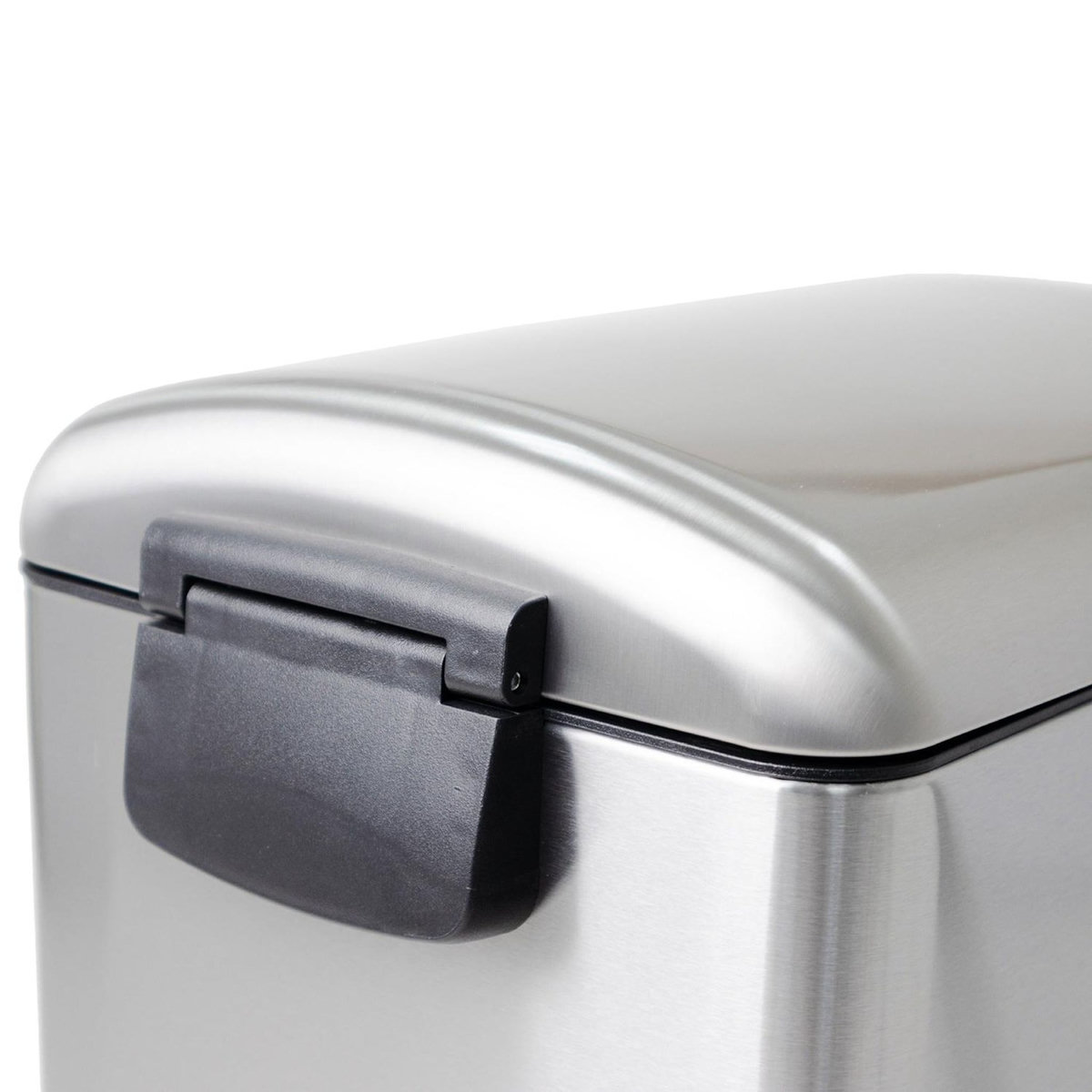Kitchen move Poubelle à pédale inox argent 40l - bat-95976-002