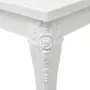 VIDAXL Table basse 80 x 80 x 42 cm Laquee Blanc