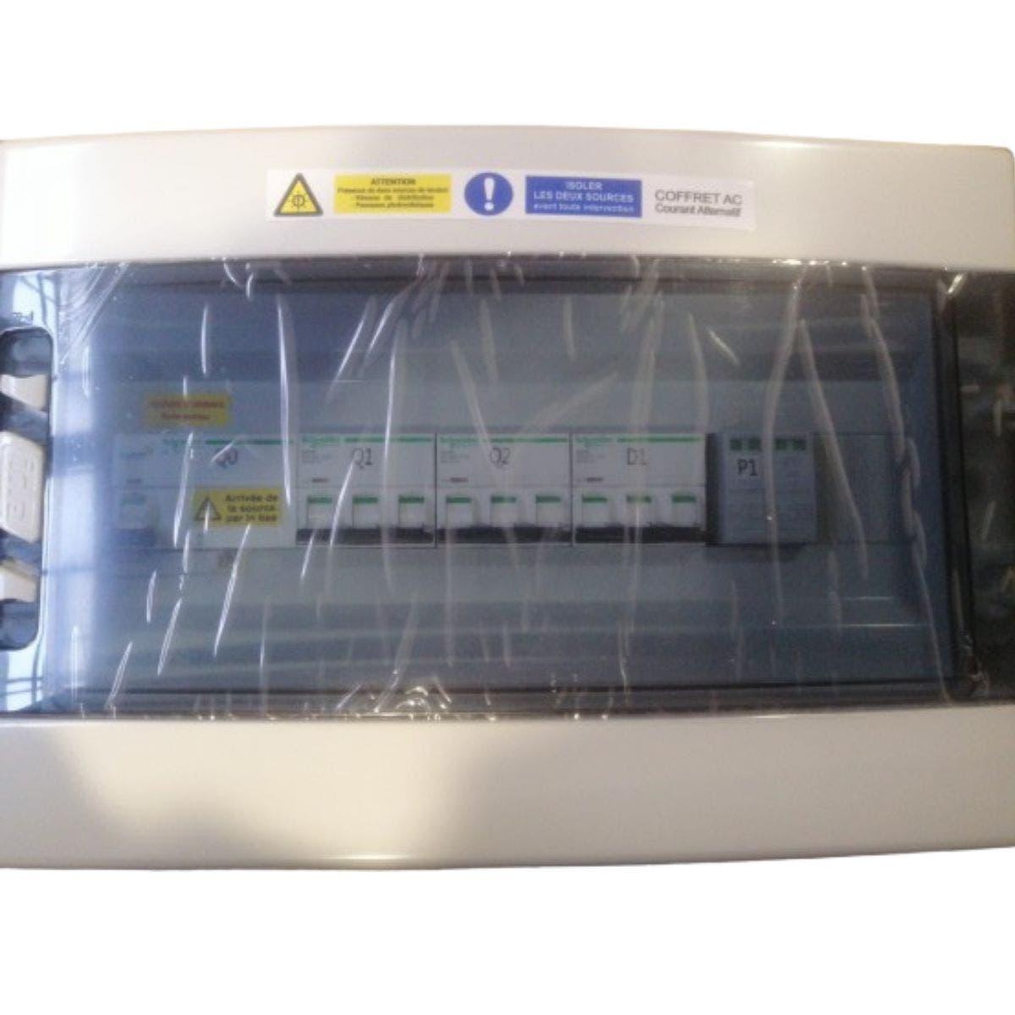 RI2E Coffret ac fr aps tri 1 ligne 20a + alim com 16a