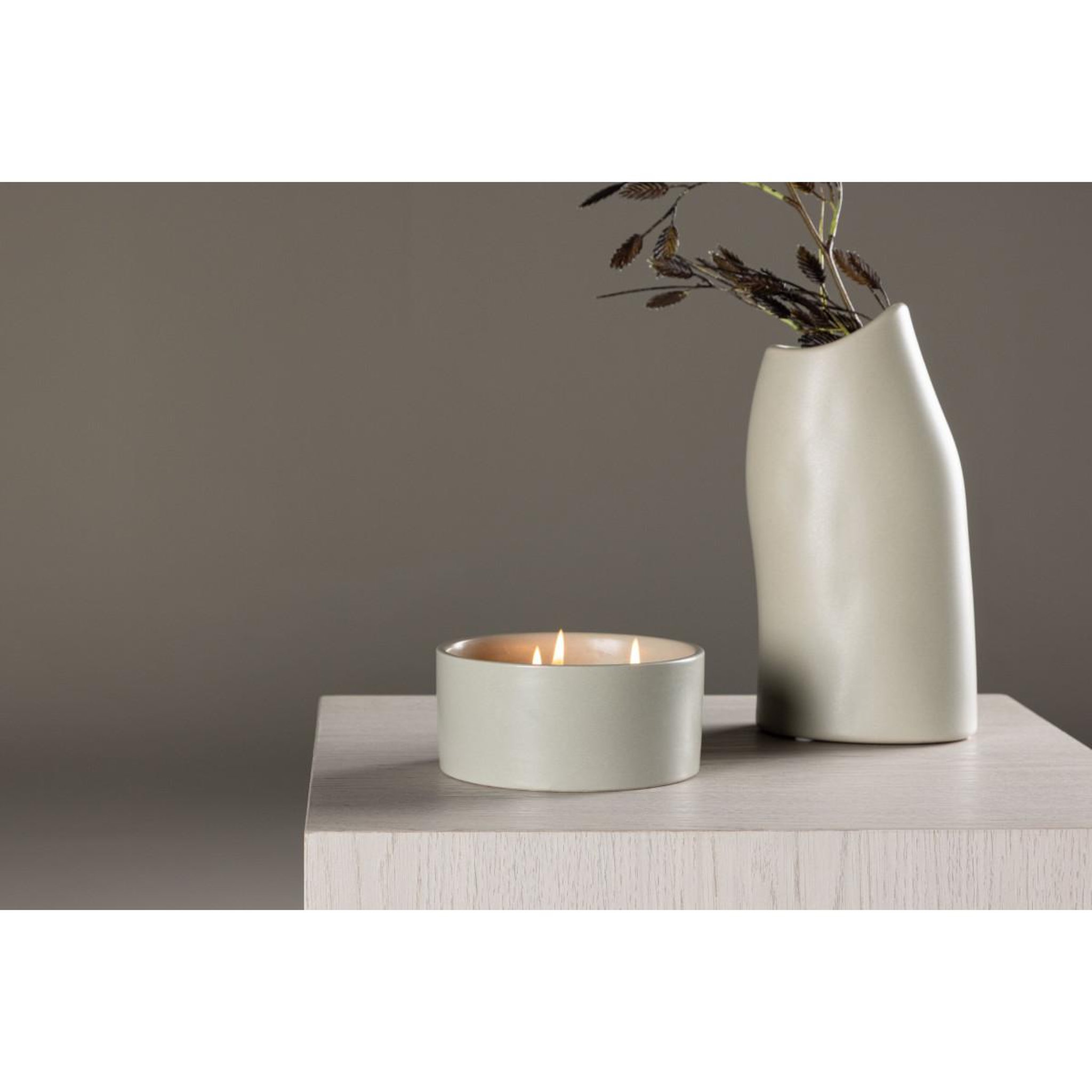 Voir la diapositive 6 : Paris Prix Bougie parfumée fraîcheur marine  douglas  750g gris clair