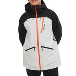 O'NEILL Manteau de ski Écru/Noir Homme O'Neill Total Disorder. Coloris disponibles : Blanc