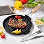 Voir la diapositive 4 : Grill rond induction 27 cm 