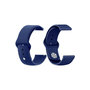 Voir la diapositive 3 : IBROZ Bracelet Samsung/Huawei SoftTouch 20mm bleu